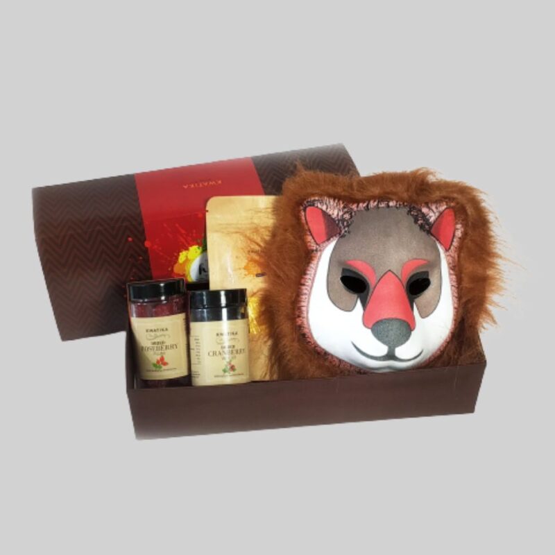 Kwatika HOLI-MASK-L20024 Assorted Gift Box  (Brown)