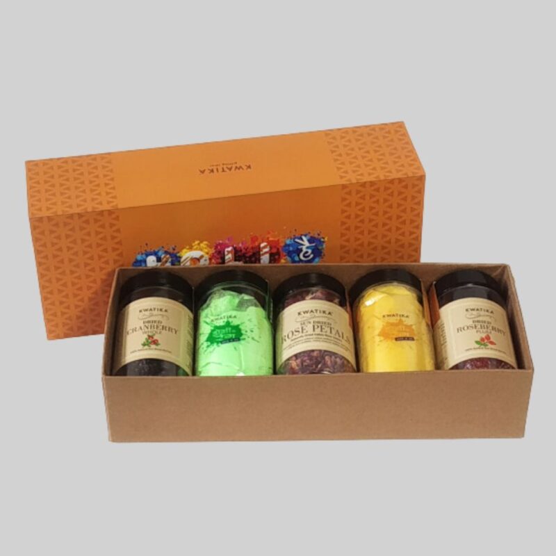 Kwatika HOLI-PE-L2005 Assorted Gift Box  (Brown)