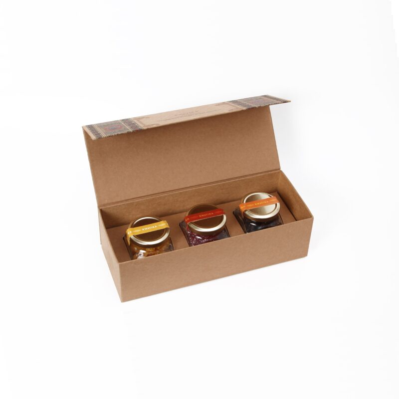 The Exclusive BERRY Gift Pack with  Square Lug Jars