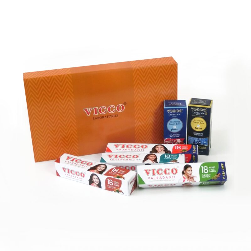 Exclusive customised Gift Pack with new Products for Dealers, Distributors and conferences made for Vicco